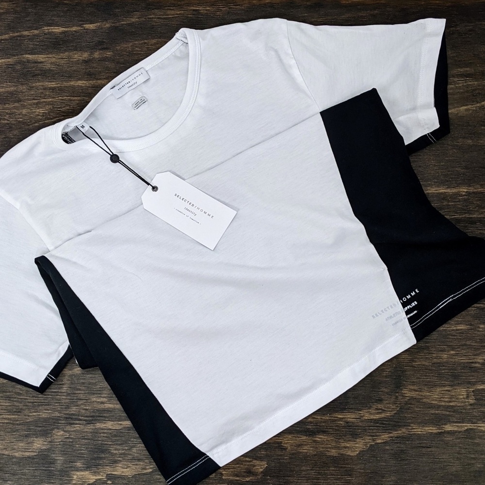SELECTED HOMME Short Sleeve Shirt NWT